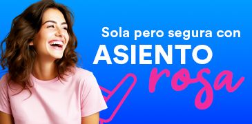 Sola pero segura con Asiento Rosa
