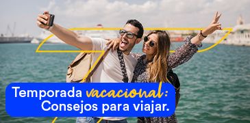 Consejos para viajar en época vacacional. Consejos para viajar en época vacacional.
